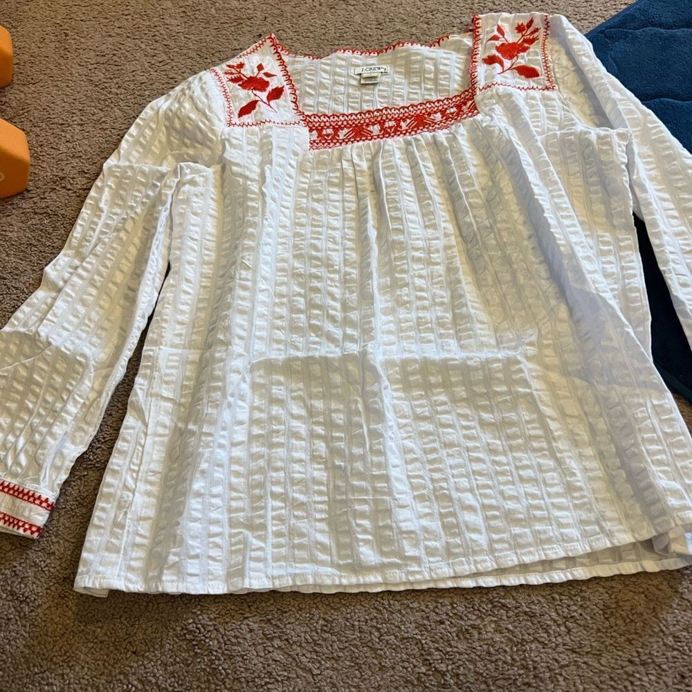 J crew small blouse - Picture 7 of 8